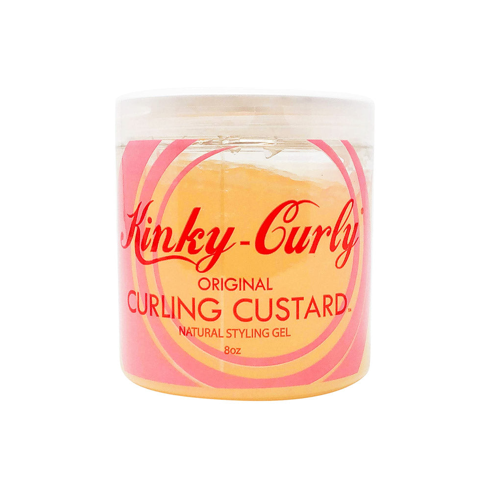 Kinky-Curly Original Curling Custard Natural Styling Gel 8 oz- AQ Online