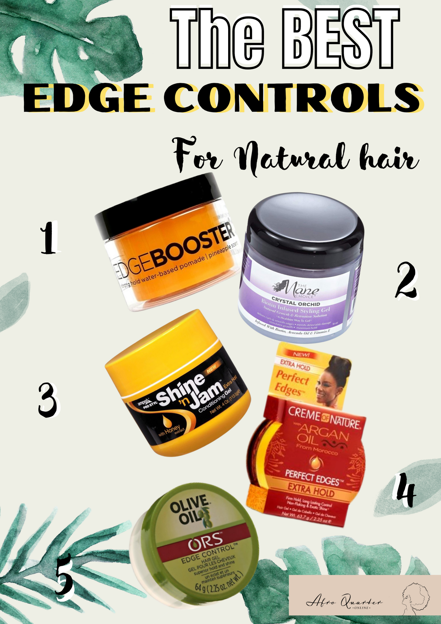 Astonishing Edge Controls For Type 4 Natural Hair- AQ Online 