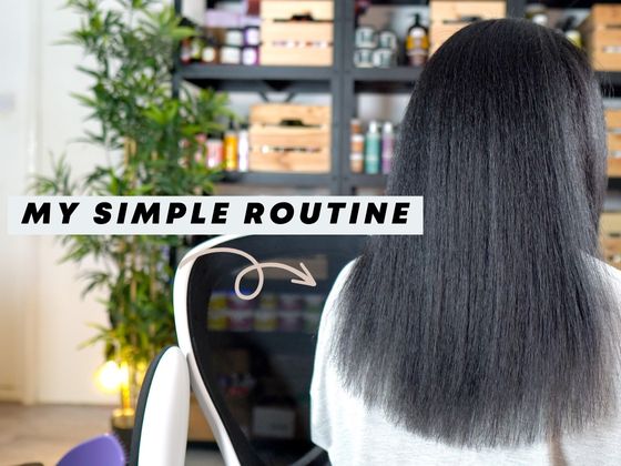 How I Straighten My Natural Hair & Trim Dead Ends Without Heat Damaged!- AQ Online