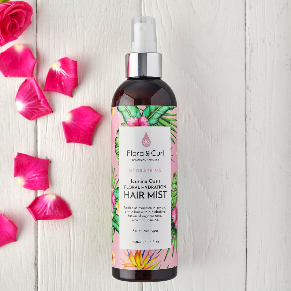 Flora & Curl Jasmine Oasis Hydrating Hair Mist 250 ml - AQ Online 