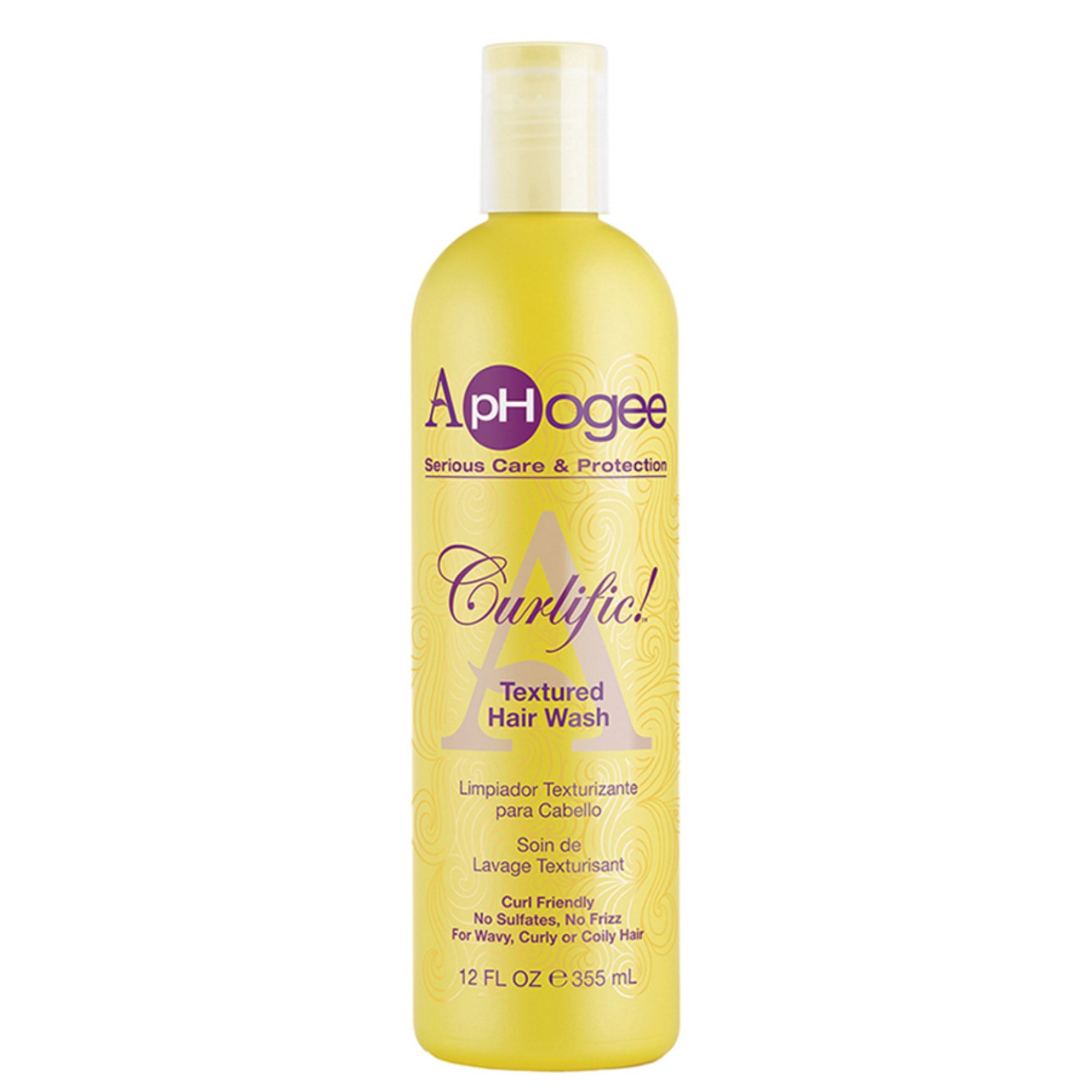 ApHogee Curlific! Textured Hair Wash 12 oz - AQ Online