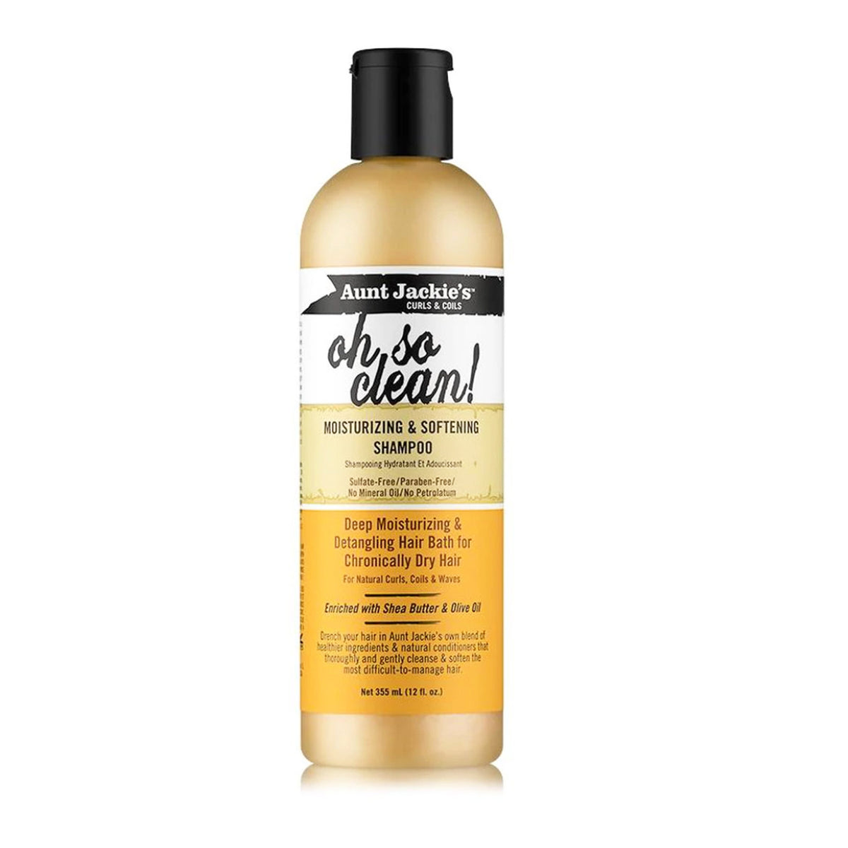 Aunt Jackie'sOh So Clean Moisturising & Softening Shampoo 12 oz - AQ Online