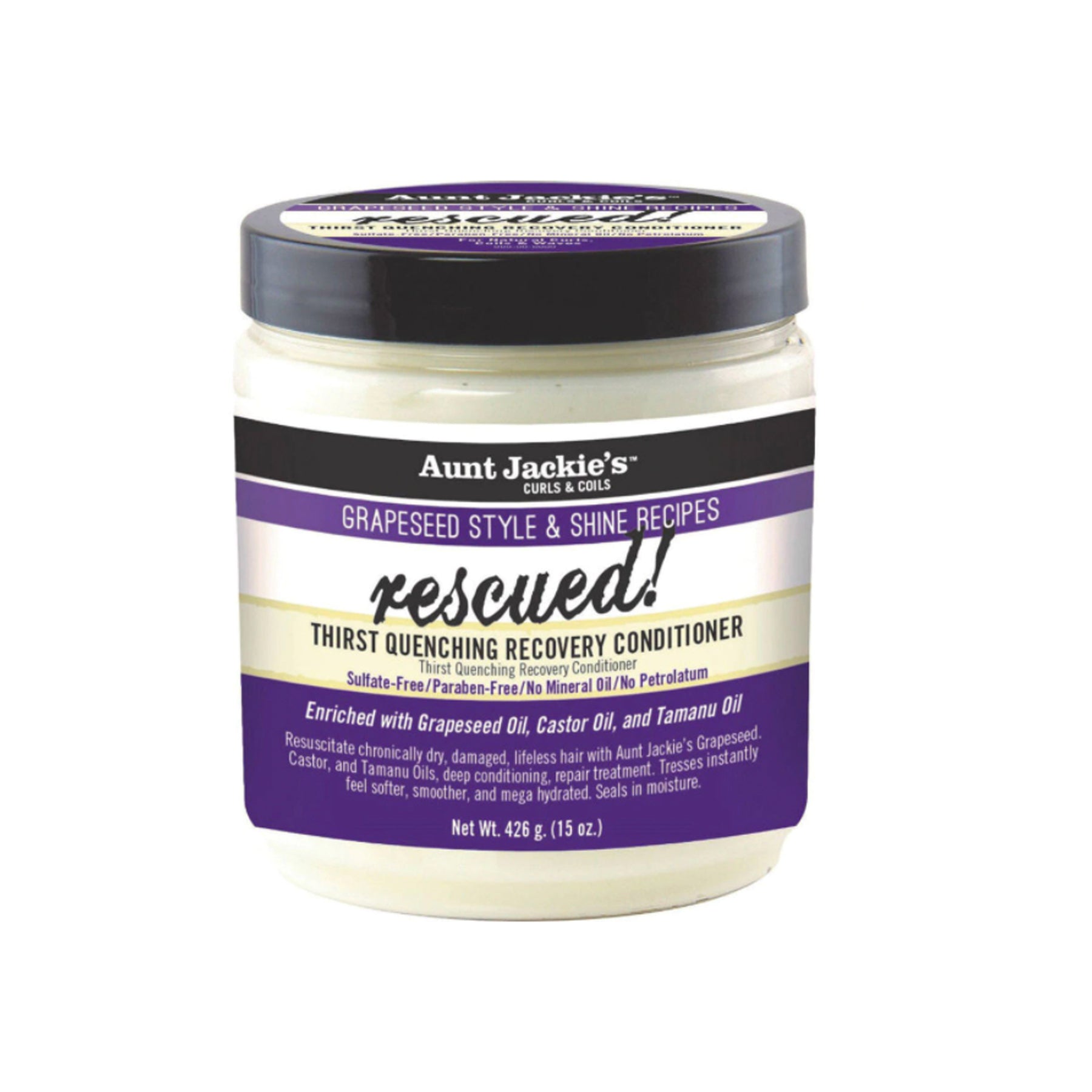 Aunt Jackie's Rescued Thrist Quenching Recovery Conditioner 15 oz