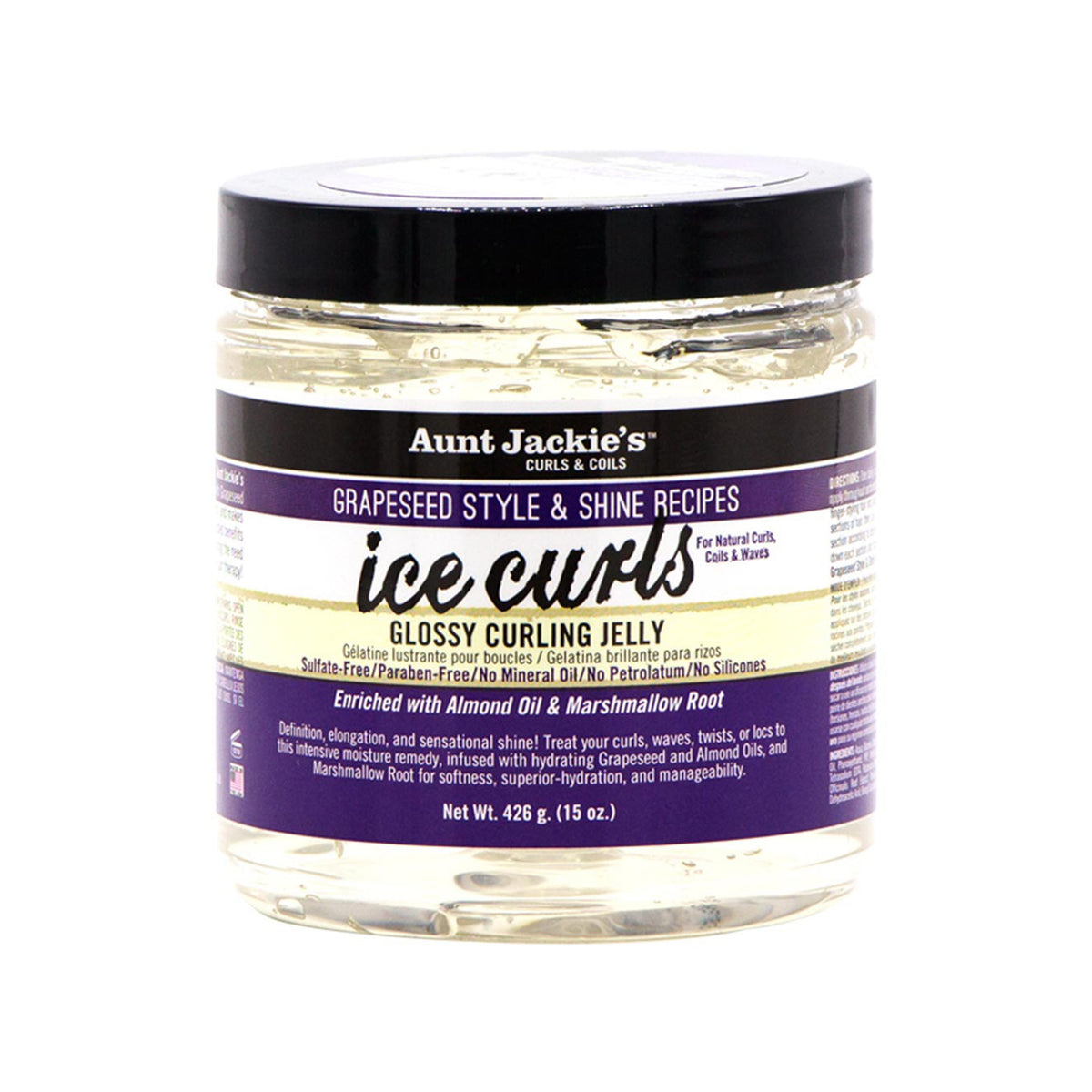 Aunt Jackies Ice Curls Glossy Curling Jelly 15 oz - AQ Online