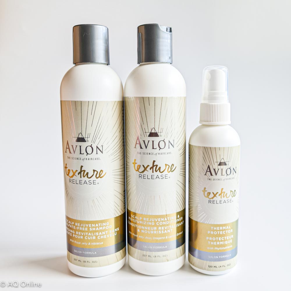 Avlon Texture Release Styling Bundle With Heat Protectant