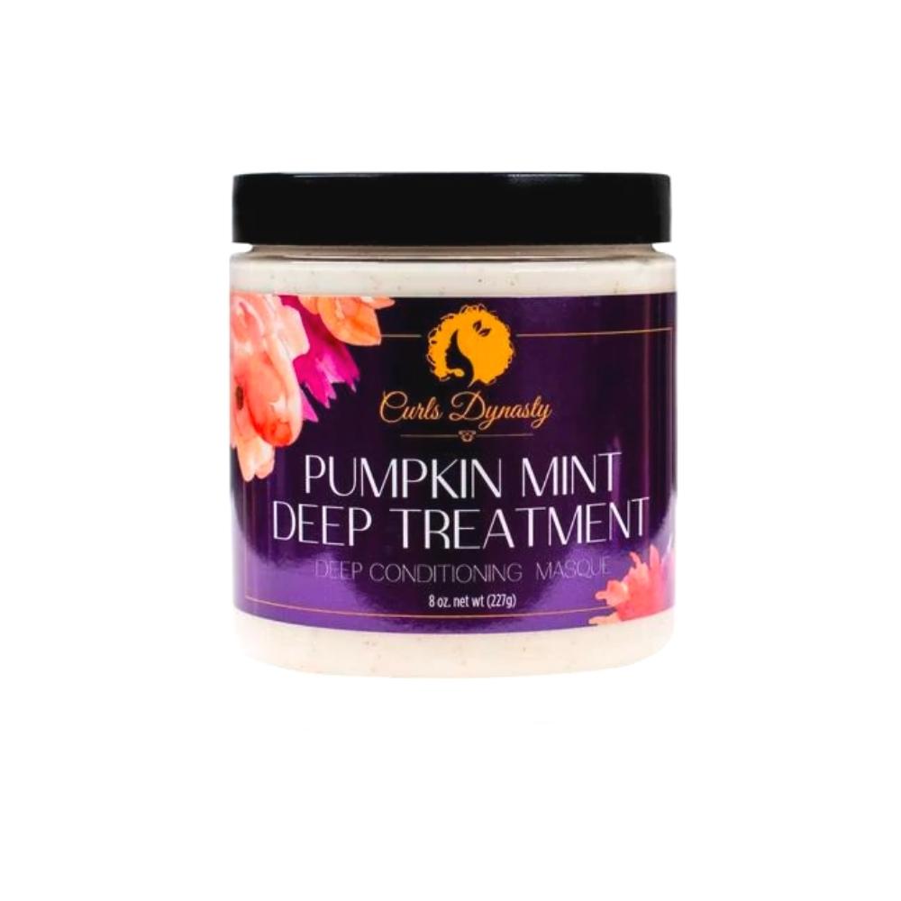 Curls Dynasty Pumpkin Mint Deep Treatment Masque 8 oz- AQ Online
