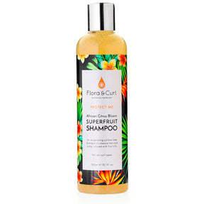 Flora & Curl African Citrus Superfruit Shampoo 300 ml - AQ Online