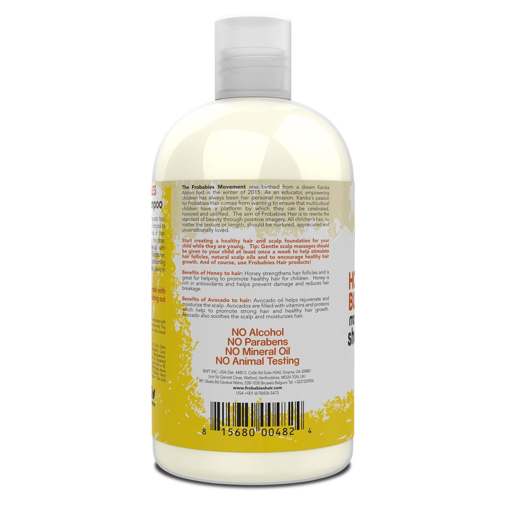 FroBabiesHair Honey Bubbles Moisturising Shampoo 12oz- AQ Online 