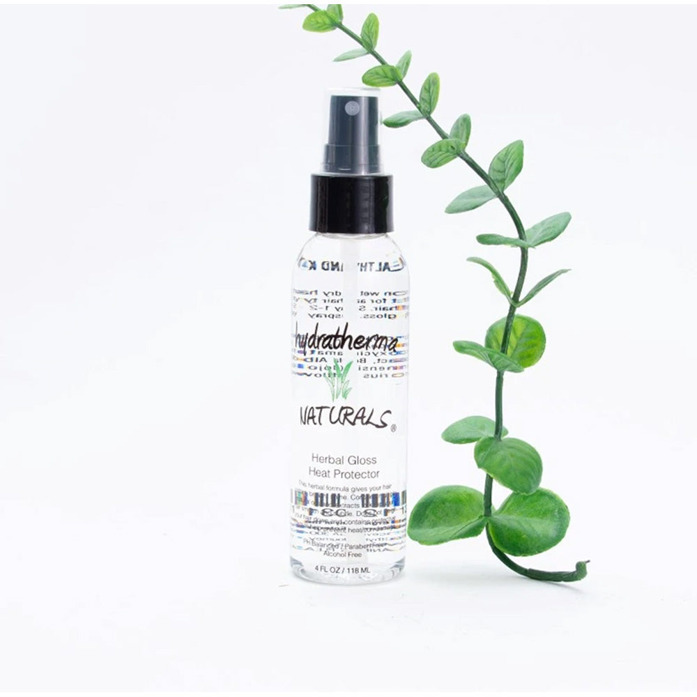 Hydratherma Naturals Herbal Gloss Heat Protector 4 oz- AQ Online