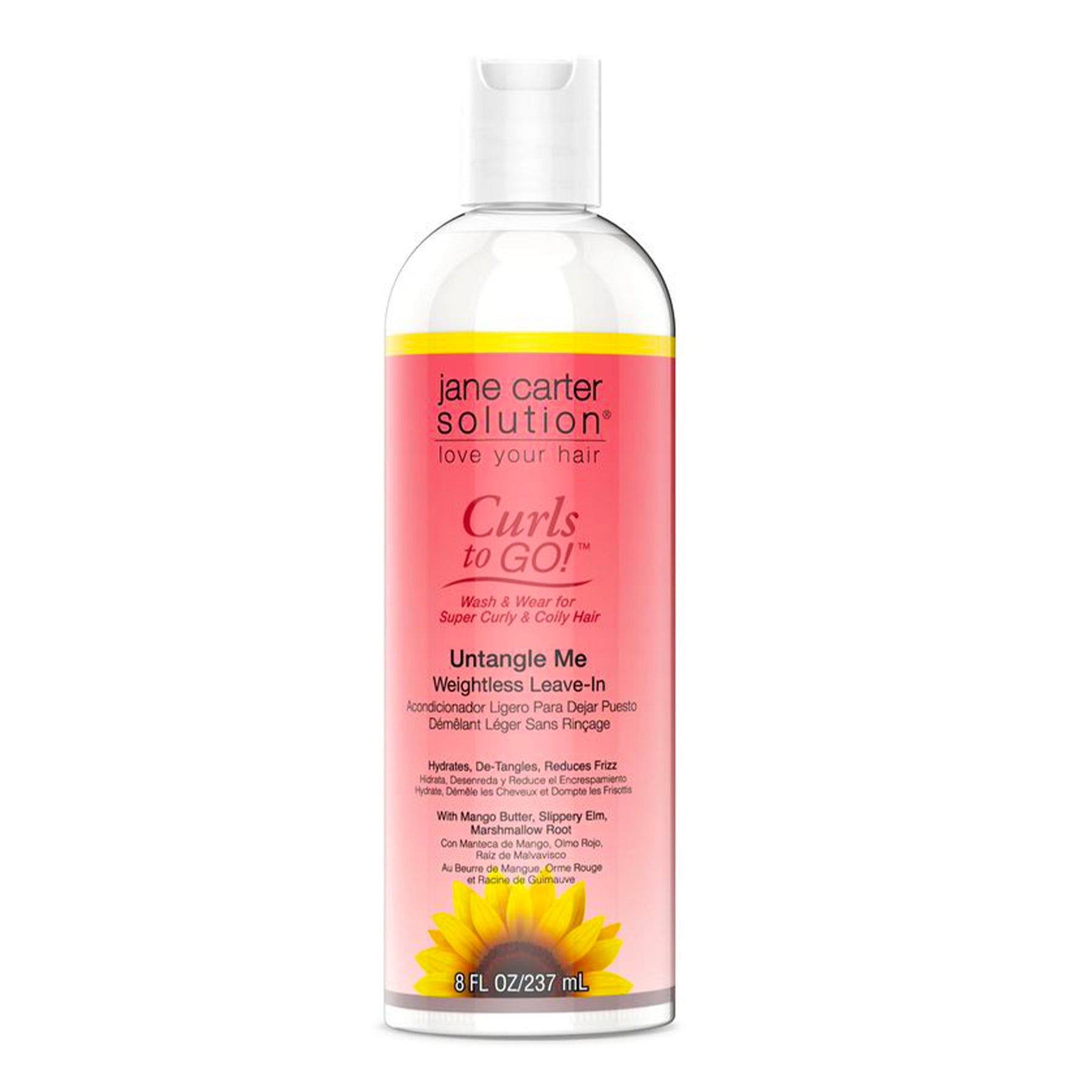 Jane Carter Solution Curls to Go Untangle Me Weightless Leave In 8 oz- AQ Online