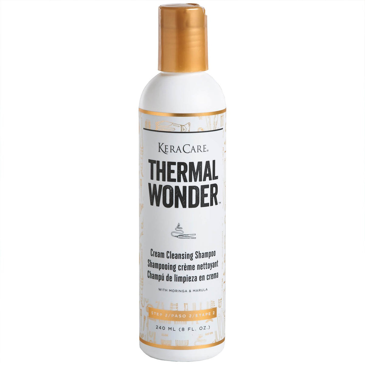 KeraCare Thermal Wonder Cream Cleansing Shampoo 240ml- Afroquarter