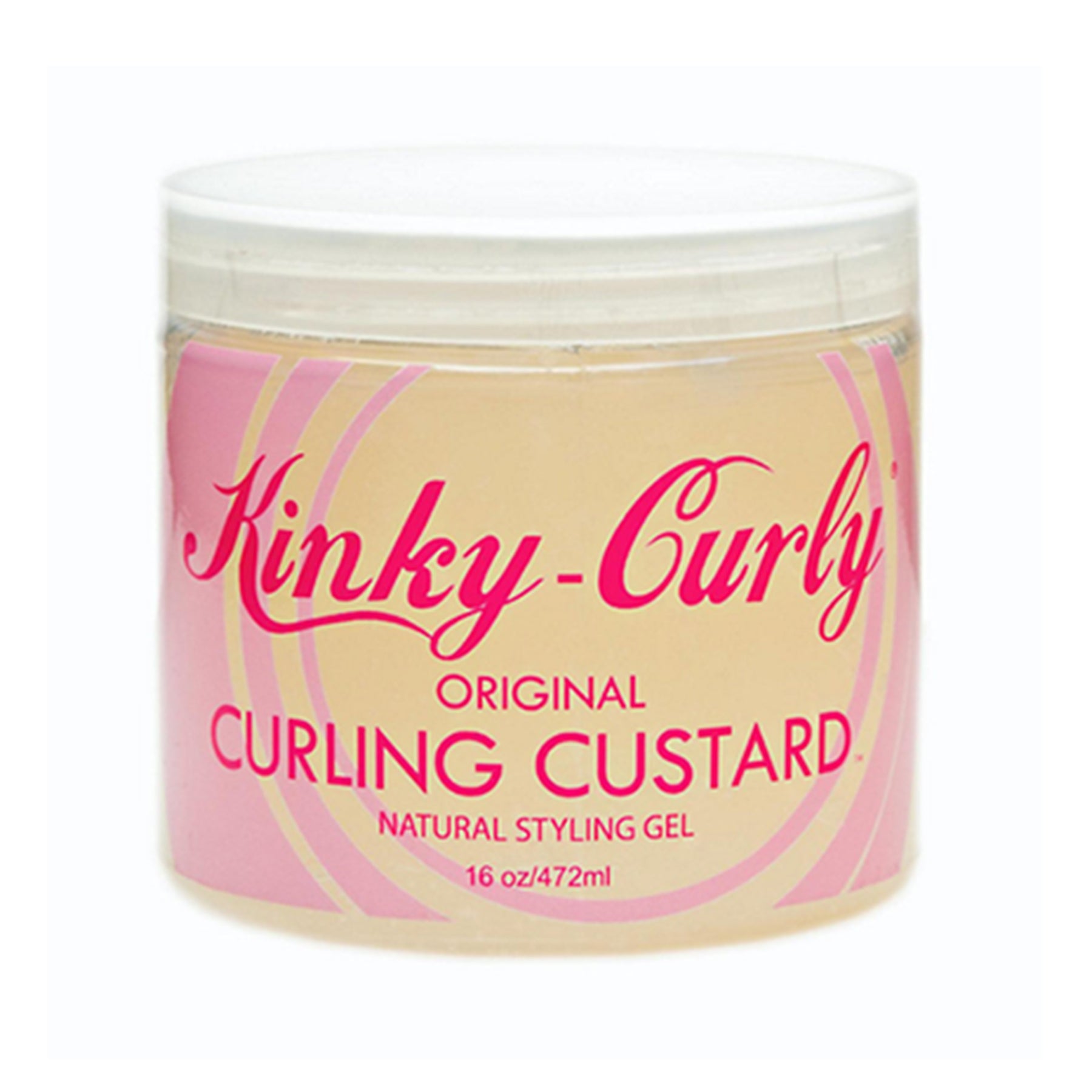 Kinky-Curly Original Curling Custard Natural Styling Gel 16 oz- AQ Online