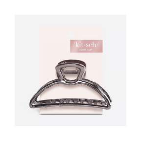 Kitsch Hematite Open Shape Claw Clip- AQ Online 