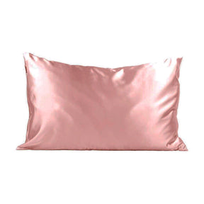 Kitsch Luxurious Blush Satin Pillowcase- AQ Online