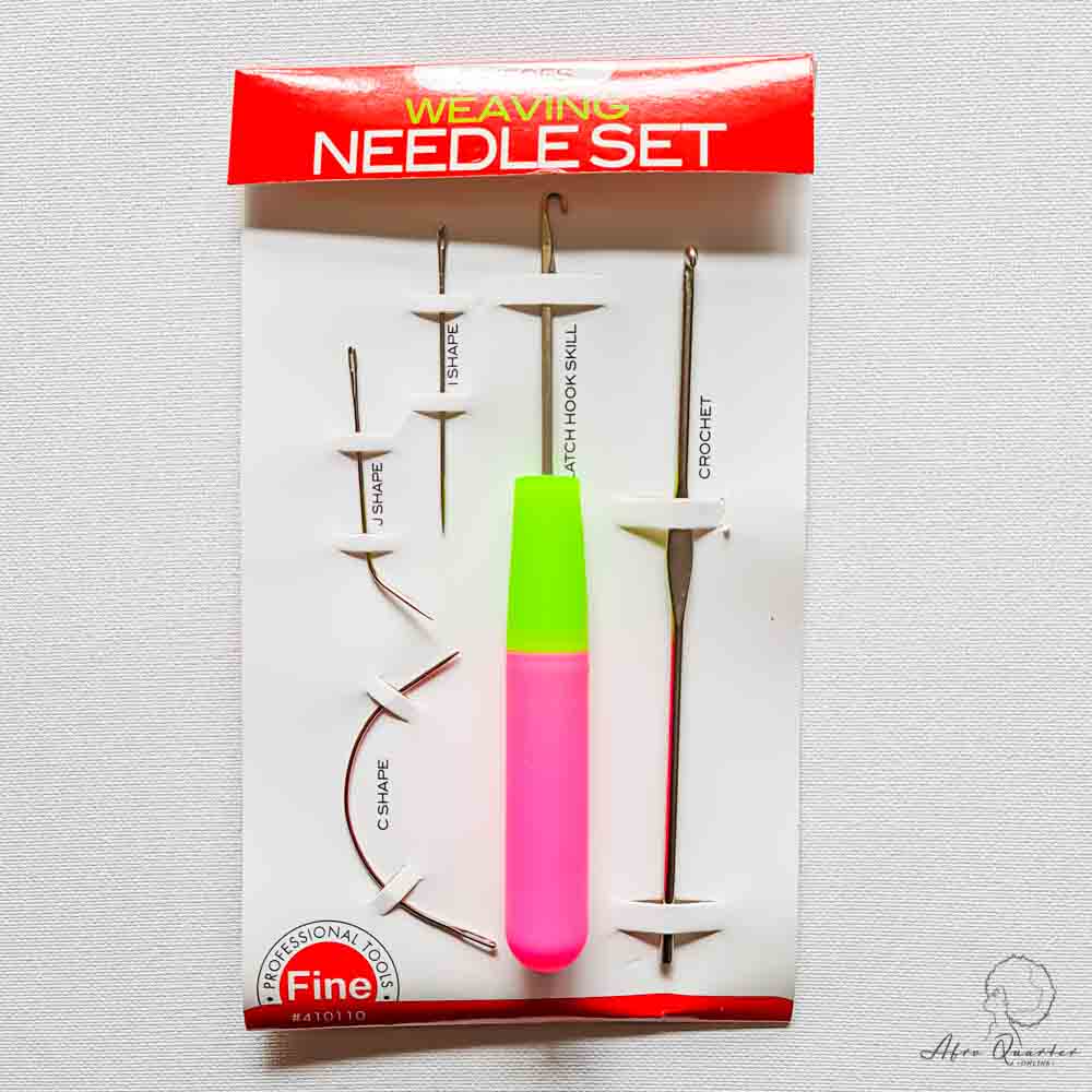 Magic 5 Pieces Weaving Needle Set For Braiding Hair and Crotchet