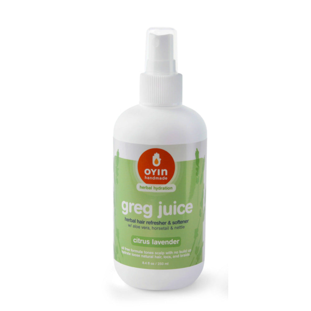 Oyin Handmade Greg Juice Herbal Leave In & Refresher Spray 8 oz - AQ Online