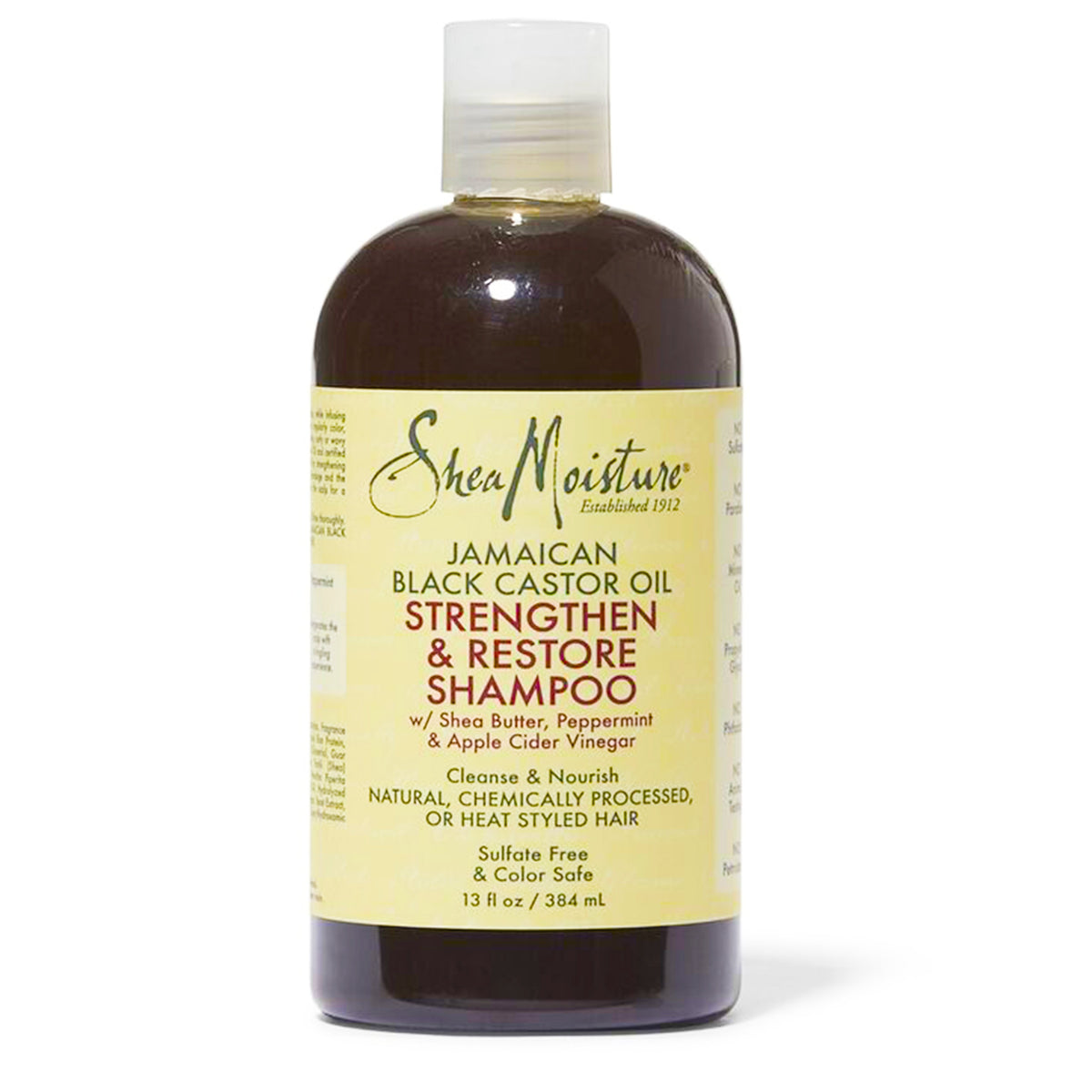 Shea Moisture Jamaican Black Castor Oil Strengthen & Restore Shampoo- AQ Online