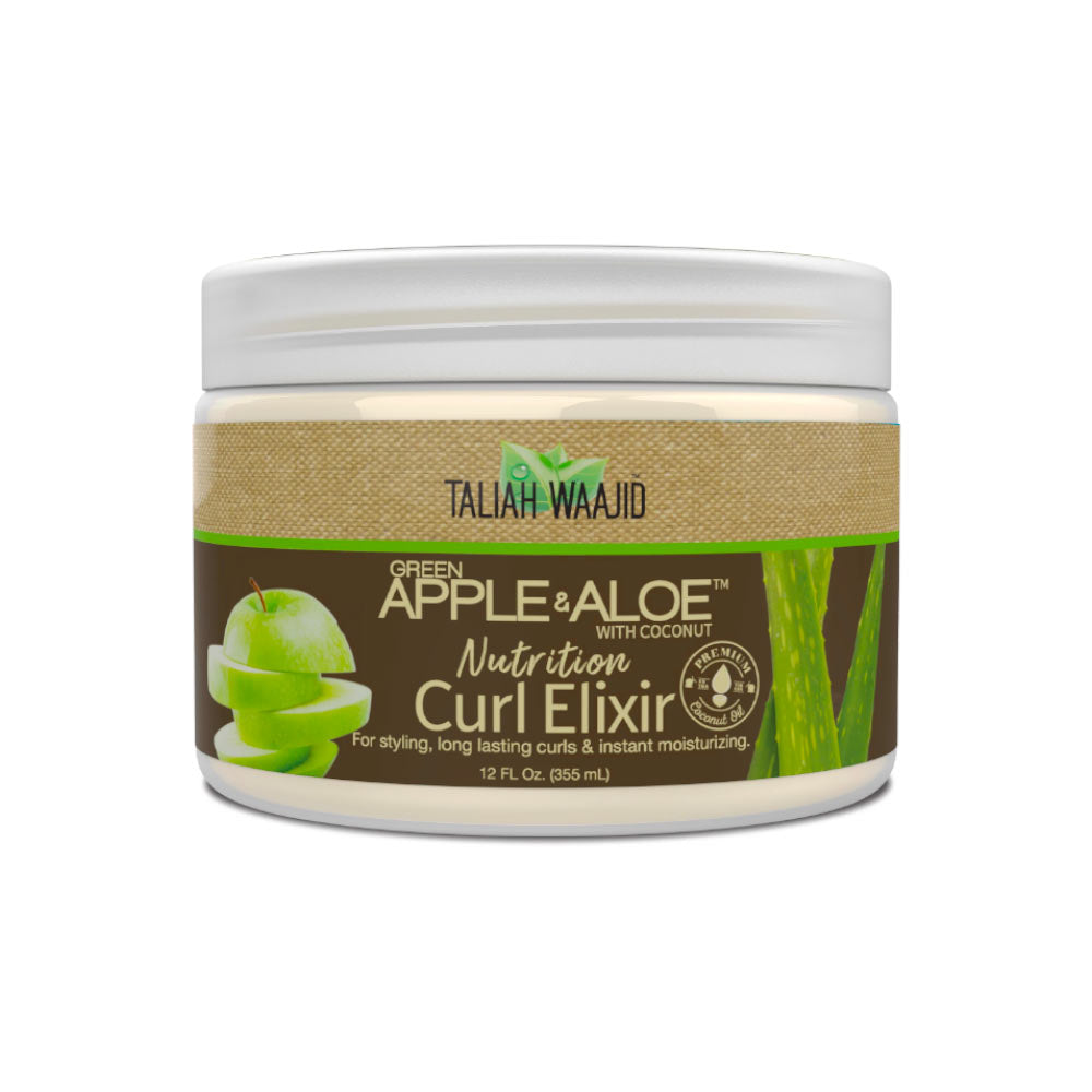Taliah Waajid Green Apple & Aloe Nutrition Curl Elixir 355ml- AQ Online 