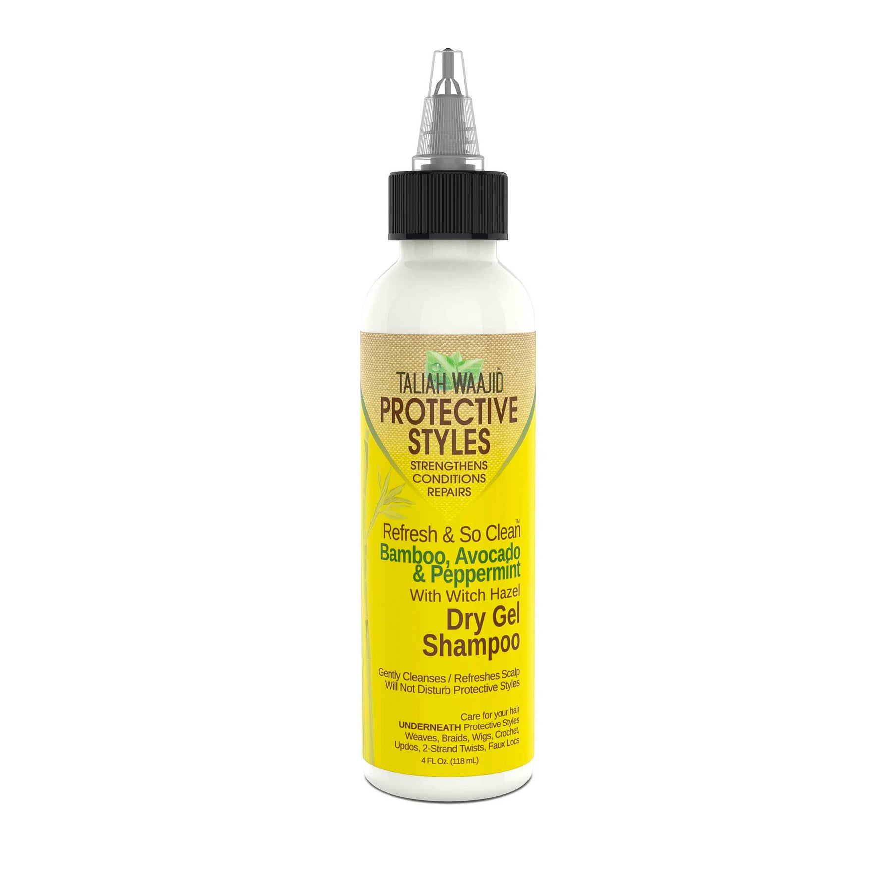 Taliah Waajid Refresh And So Clean™ Bamboo, Avocado And Peppermint Dry Gel Shampoo 4 oz - AQ Online