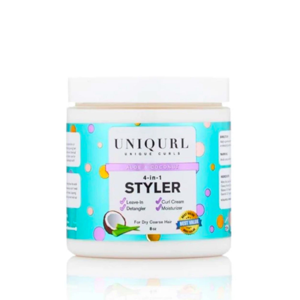 Uniqurl Aloe and Coconut 4 in 1 Styler 8 oz - AQ Online