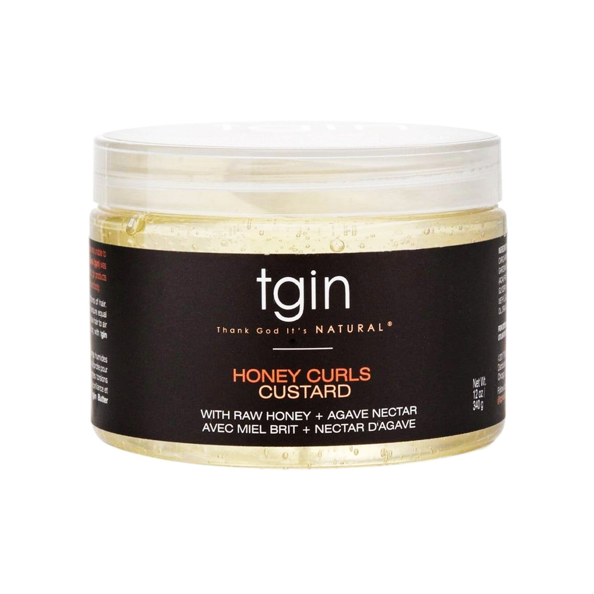 tgin Honey Curls Custard 12 oz With Raw Honey - AQ Online